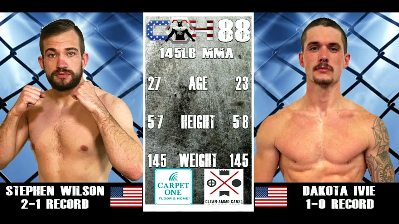 Stephen Wilson vs Dakota Ivie COH 88 background