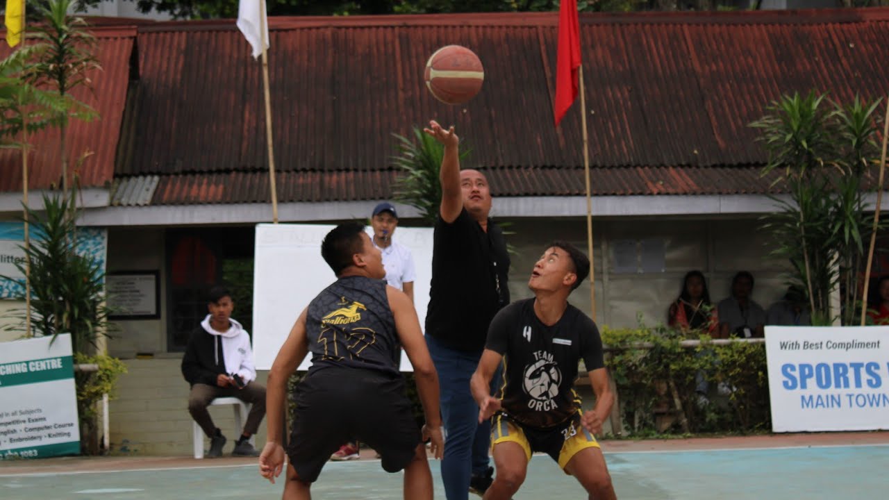 Stallions⚫vs Orca🟡|5th Men's open basketball tournament organized by oriental college kohima.