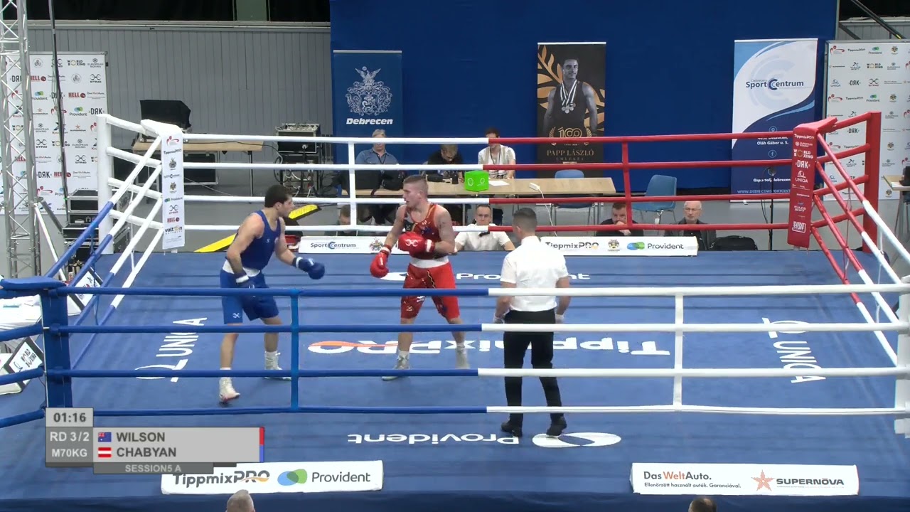 Arsen Chabyan (AUT) vs. Oliver Wilson (AUS) Bocskai István Memorial 2026 QF's (70kg)