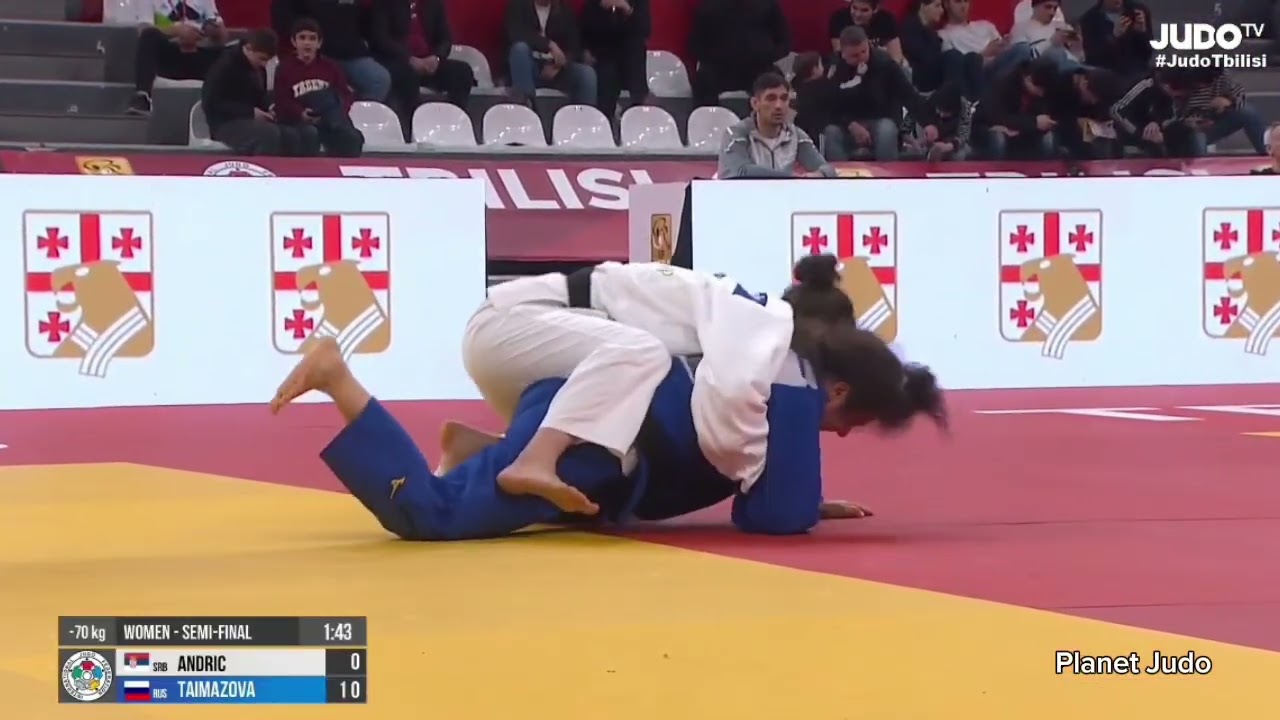 Aleksandra ANDRIC 🇷🇸 🆚️ Madina TAIMAZOVA 🇷🇺 | полуфинал /-70кг | Большой Шлем Тбилиси 2026