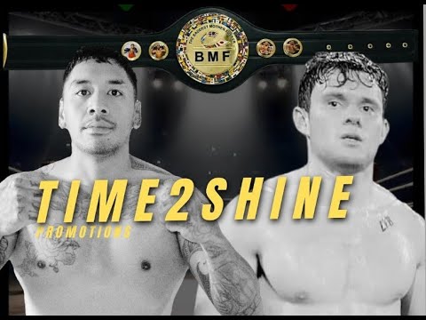TIME2SHINE BOXING EVENT - TITAN vs ASH JACK K1 Rules Fight backdrop