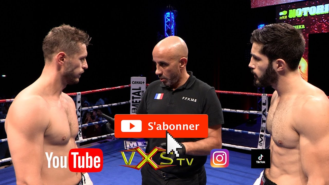 Edouard BERNADOU vs Niko GJIKAS By #VXS #NOTORIOUS_FIGHT #Montauban #World_Championship #iska backdrop