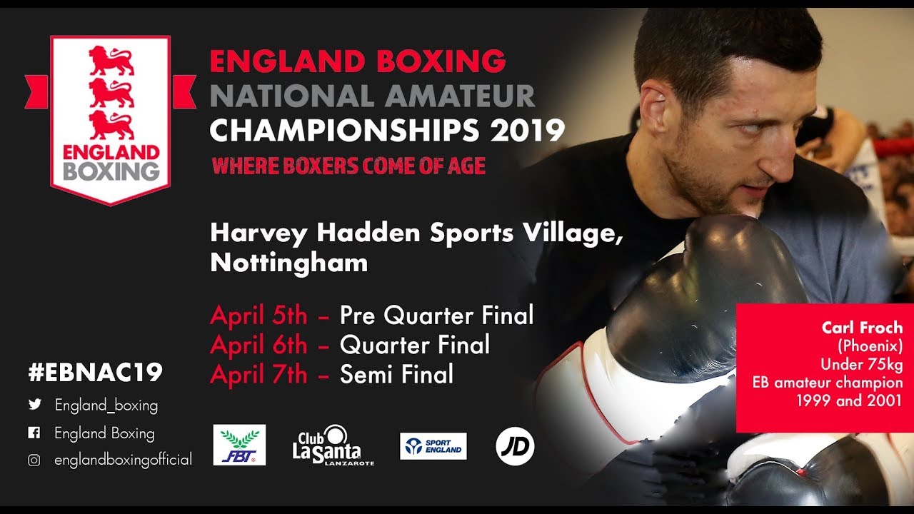 England Boxing National Amateur Championships 2019 - Day 2 Quarter-Finals - Ring A