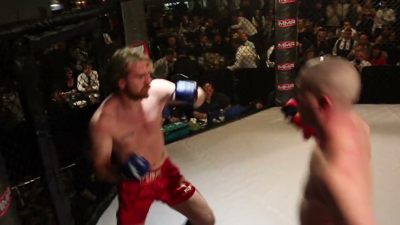 ULTRA MMA GLASGOW 190424 FIGHT 21 DAVID PARK VS LEWIS McMILLAN background