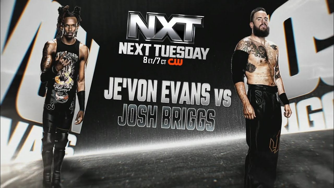 Je'Von Evans vs Josh Briggs | NXT Sep 9, 2025 (Part 2)