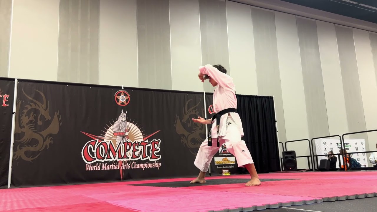 Ben Kugia 14-17 Boys Traditional Forms Grand Championship - Compete Internationals 2025 background