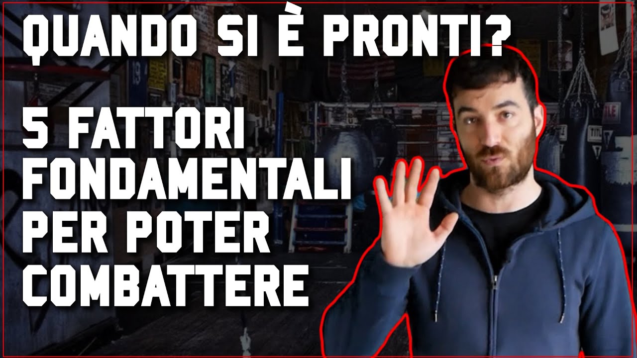 Sei pronto per combattere? 5 FATTORI FONDAMENTALI PER POTER COMBATTERE ЁЯеК- scopri se sei pronto backdrop