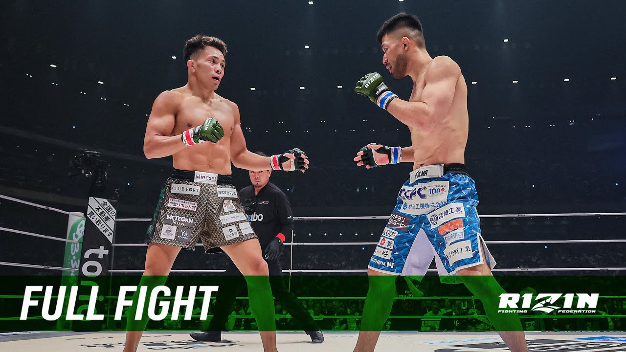 Full Fight | 新居すぐる vs. 摩嶋一整 / Suguru Nii vs. Kazumasa Majima - 超RIZIN.3