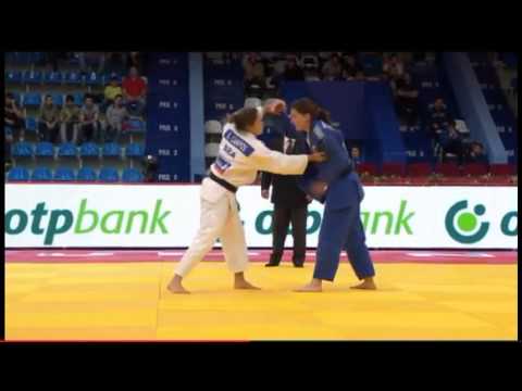 Judo Masters Tyumen 2013: -63kg CAMPOS, Katherine (BRA) - UNTERWURZACHER, Kathrin (AUT) background
