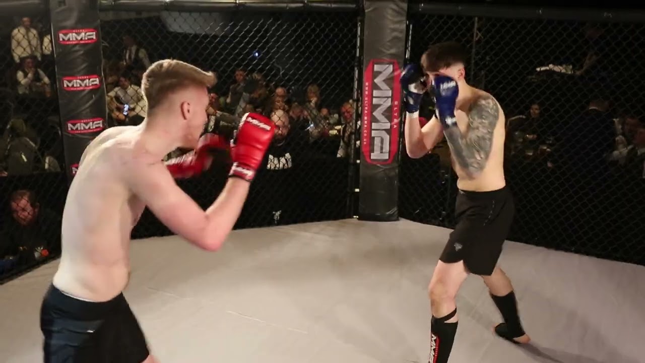 ULTRA MMA GLASGOW 190424 FIGHT 12 AARON GILL VS FINLAY CAIRNS