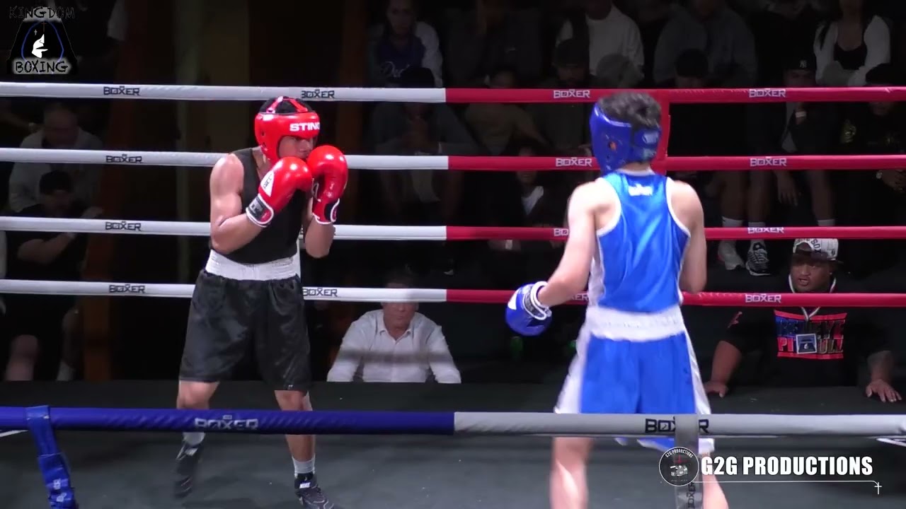 DOUGLAS PATI vs LOGAN ROBERTS | Amateur Boxing Match background