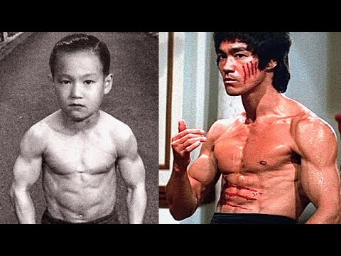 Bruce Lee - Transformation From 1 To 32 Years Old