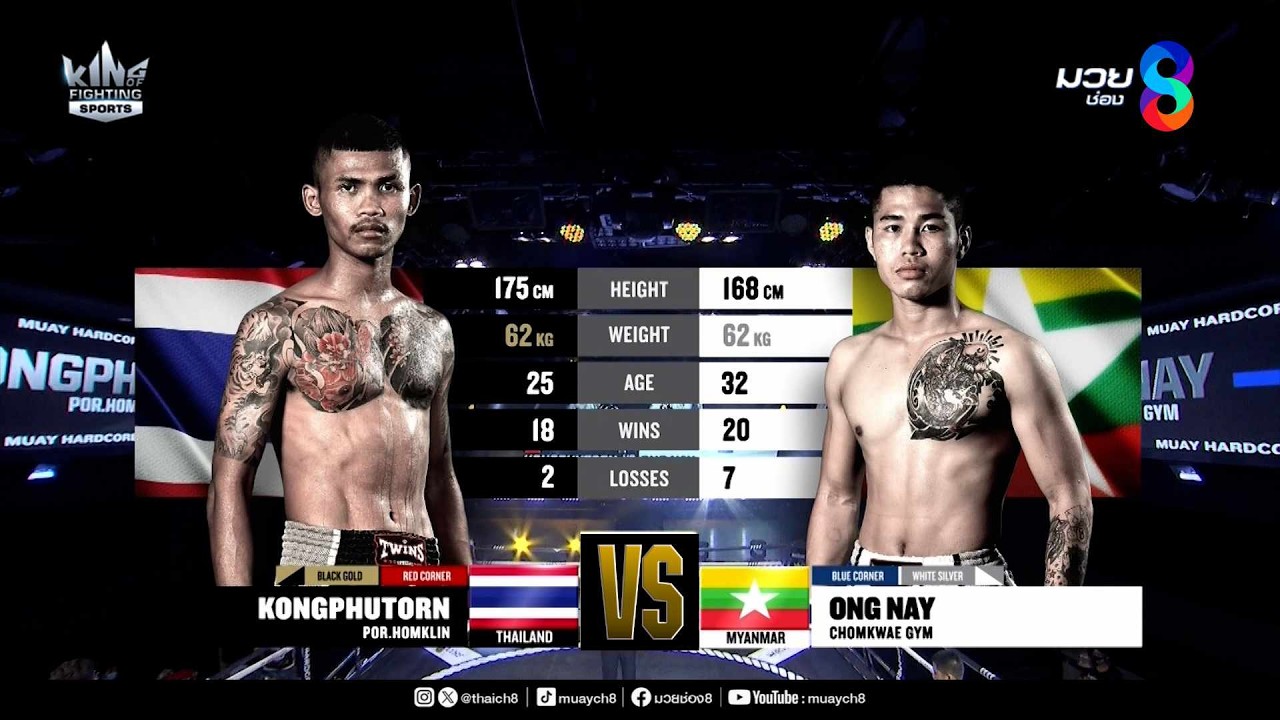 คู่เด็ดมวยมันส์ | ก้องภูธร พ.หอมกลิ่น ดวล อ่อง นาย