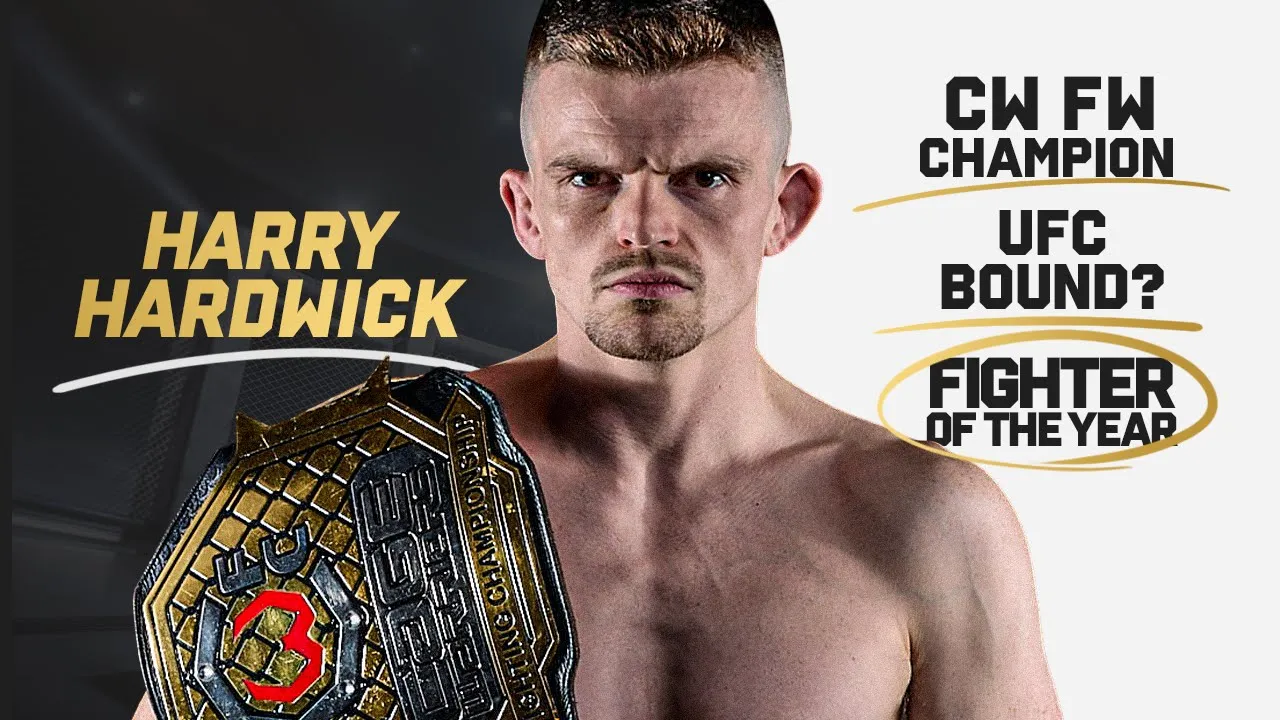 Next UFC Featherweight Star? | Harry 'Houdini' Hardwick | CW Fighter Of The Year 2024 background