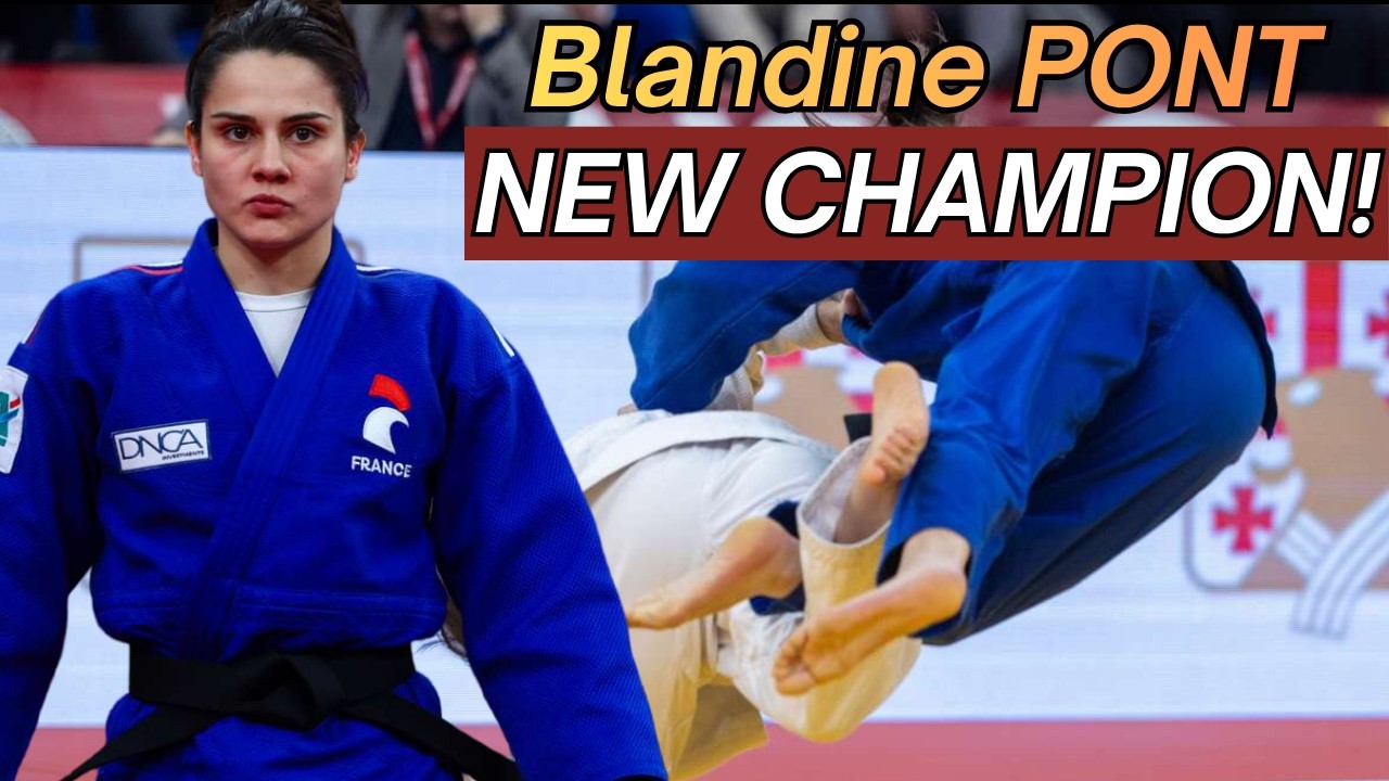 No One Could Stop Her 🔥 Blandine Pont -52kg Champion 💥Tbilisi Grand Slam 2026