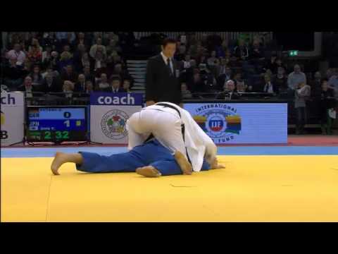 Judo Grand Prix Düsseldorf 2013: -100kg PETERS, Dimitri (GER) - ONO, Takashi (JPN)