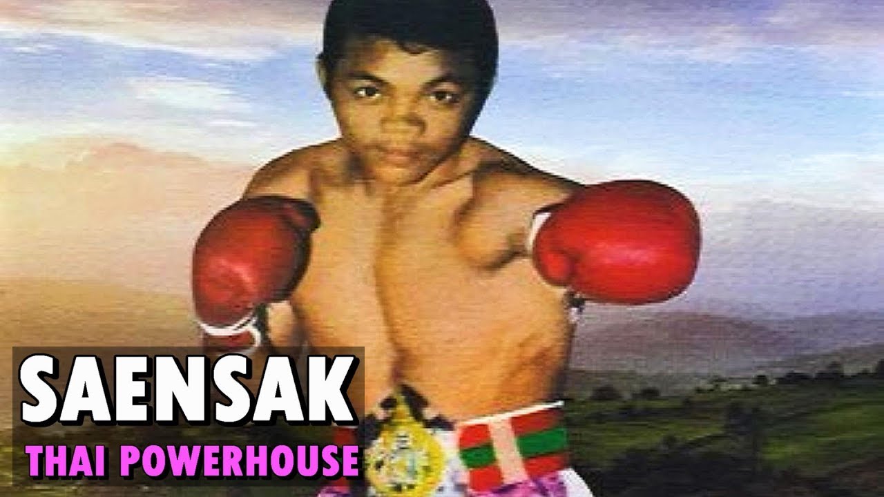 Saensak Muangsurin - Thai Powerhouse | Muay Thai Highlights and knockouts background