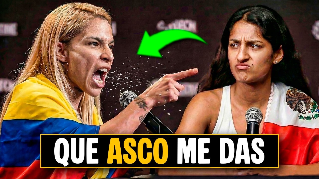 BOXEADORA Mexicana Puso a Bailar a una Colombiana Que La Quería Humillar