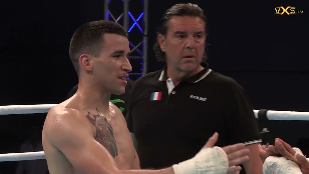 Thomas FADEL vs Christian ZAHE By #vxs #KO #FIGHT #MEYREUIL background