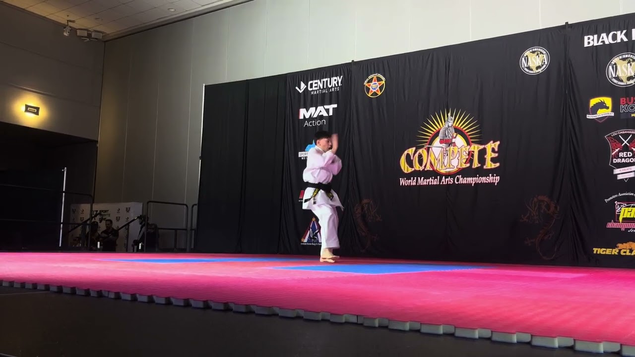 Lukas Drevinskas 13 and Under Boys Forms Overall Grand Championship - Compete Internationals 2025