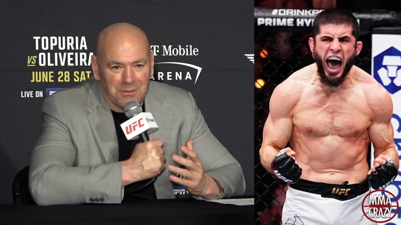 Dana White on Islam Makhachev vs Ilia Topuria potential fight