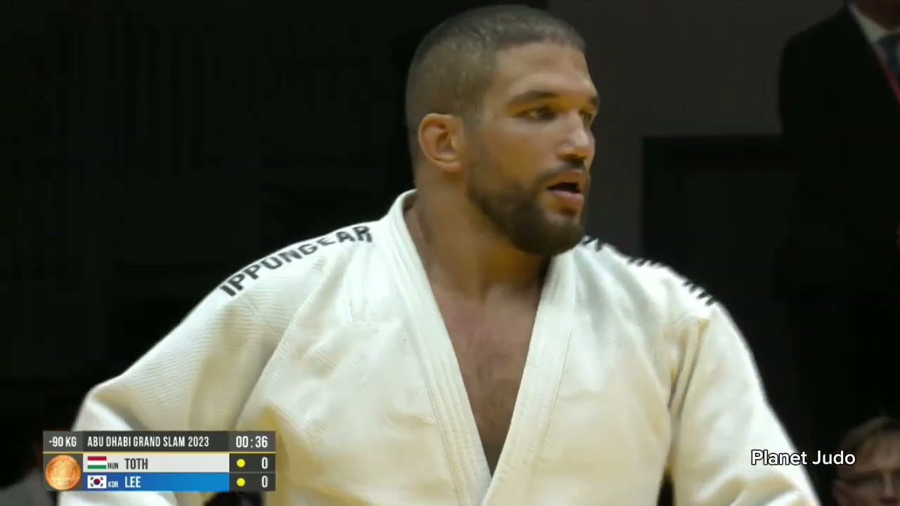 Krisztian TOTH 🇭🇺 🆚️ Sungho LEE 🇰🇷 | схв.за бронзу /-90кг | Большой Шлем Абу-Даби 2023