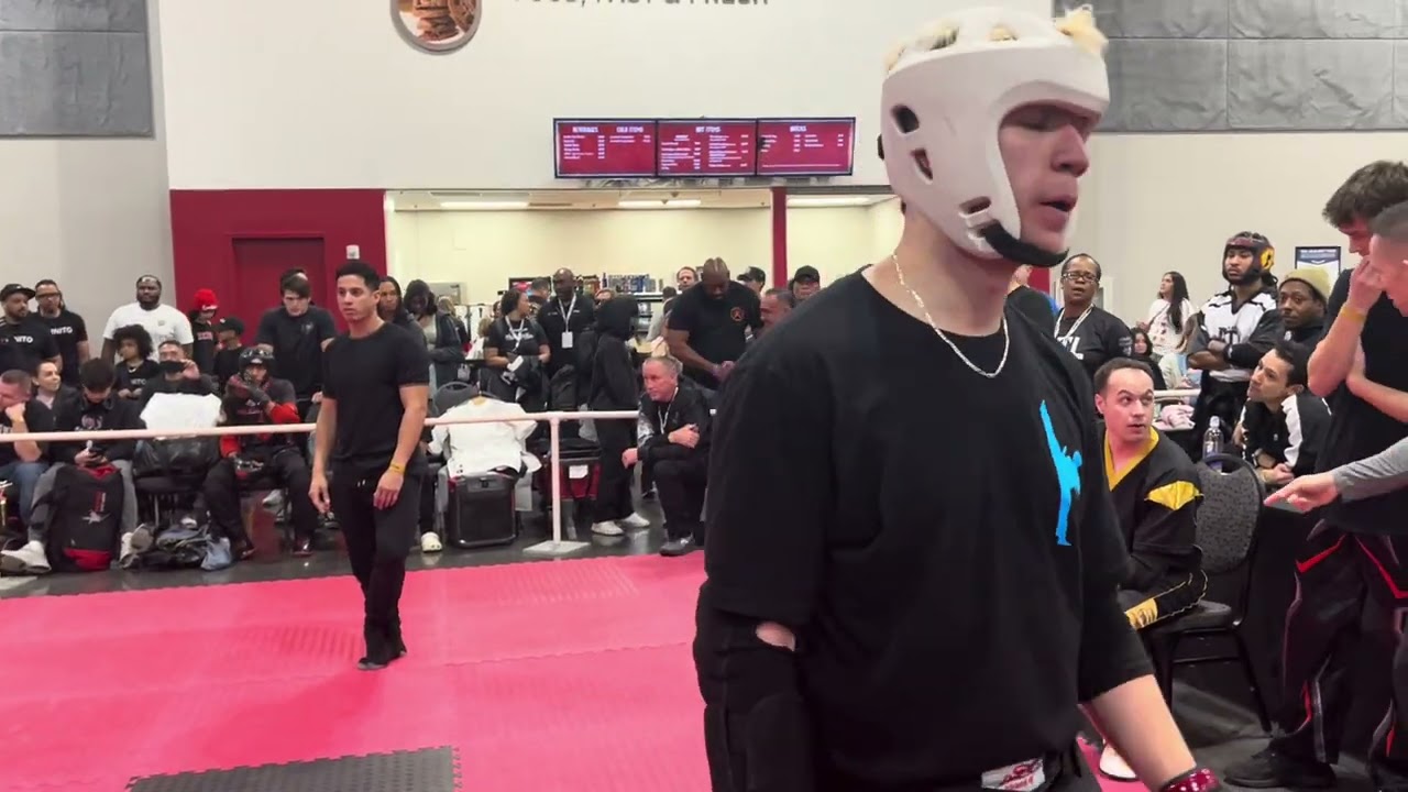 Jack Felton vs Té Lawrence Men's Welterweight Sparring Finals - Compete Internationals 2025 backdrop