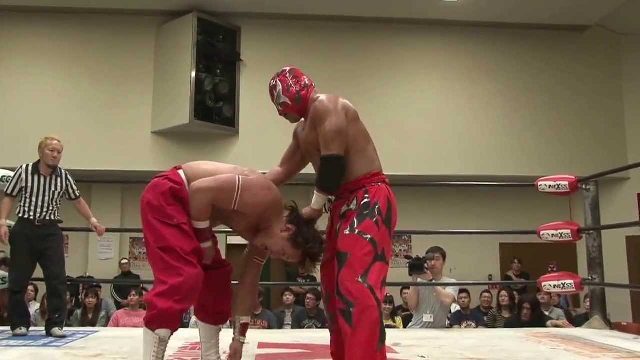 5.11 大阪 BJWタッグ選手権 ヤンキー二丁拳銃vs岸和田&内田