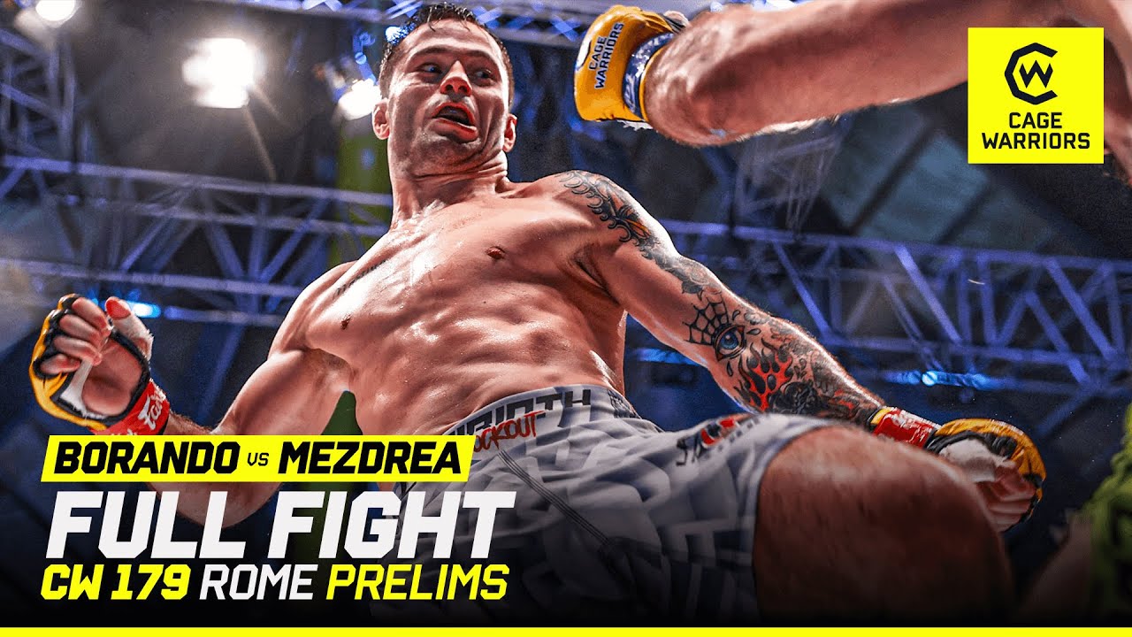 TKO ON HOME SOIL ๐ฎ๐น | Luca Borando VS. Nicolae Mezdrea | FULL FIGHT | CW 179 Rome