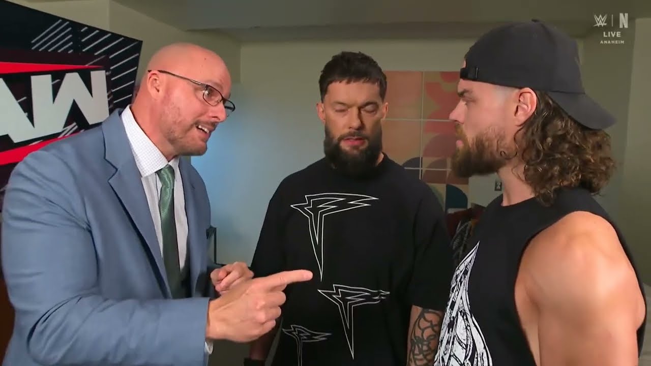 Finn Bálor & JD McDonagh Demand Tag Title Rematch | Raw Oct 27, 2025 background