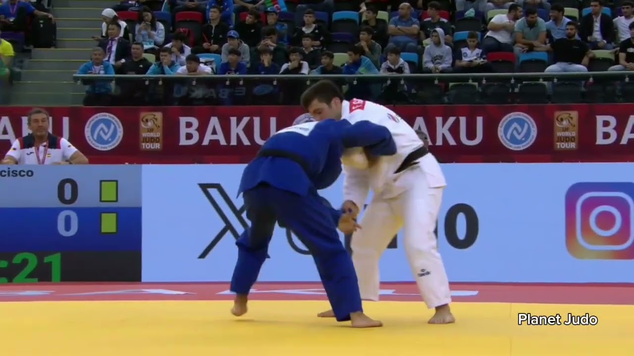 Francisco GARRIGOS 🇪🇦 🆚️ Johan ROJAS 🇨🇴 | 2 раунд/-60кг | Большой Шлем Баку 2023