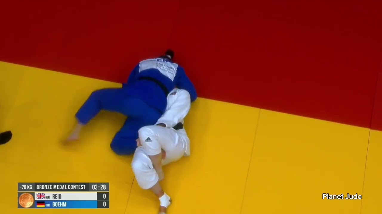 Emma REID 🇬🇧 🆚️ Alina BOEHM 🇩🇪 | схватка забронзу/-78кг | Большой Шлем Абу-Даби 2023