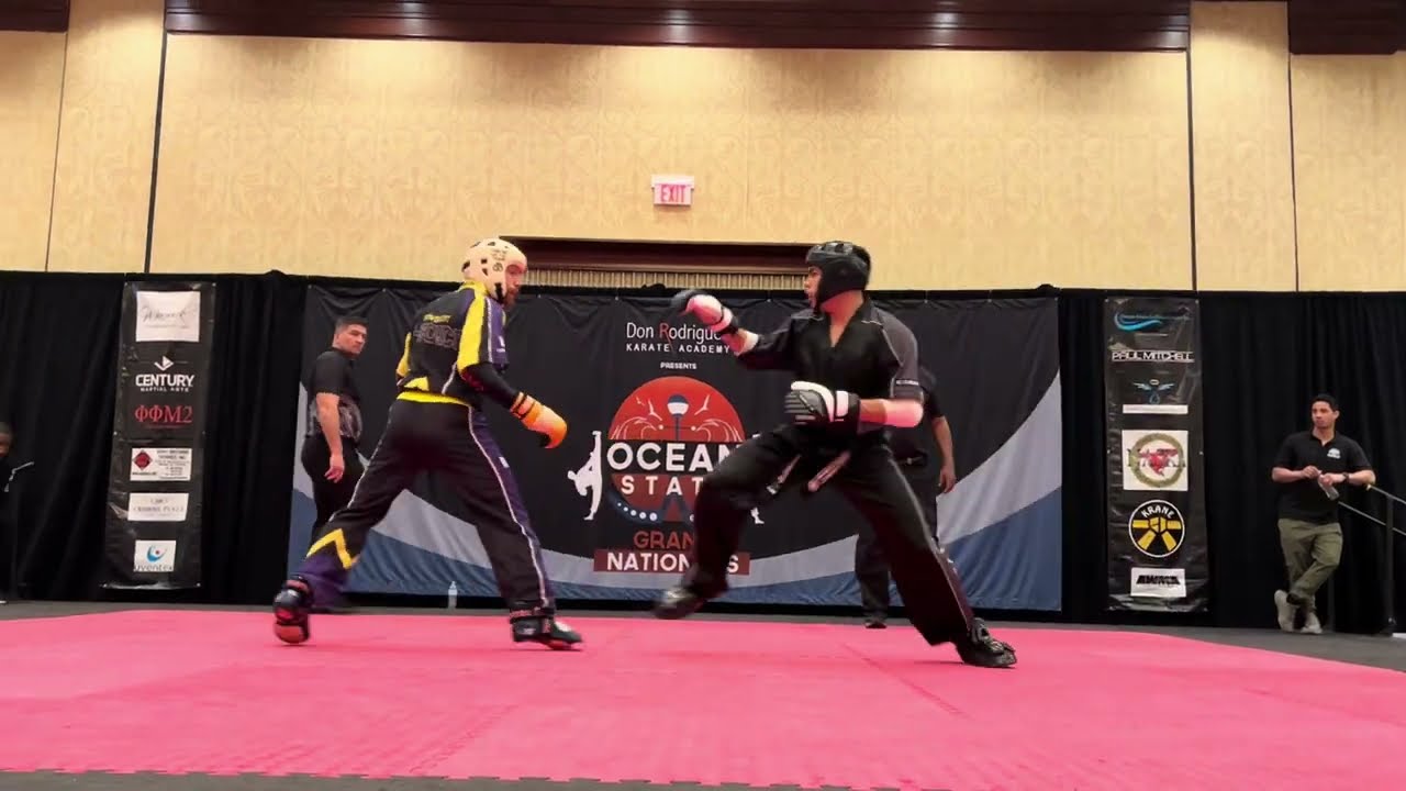 Alex Mancillas vs Brandon Ballou Light Heavyweight Sparring - Ocean State Grand Nationals 2025 background