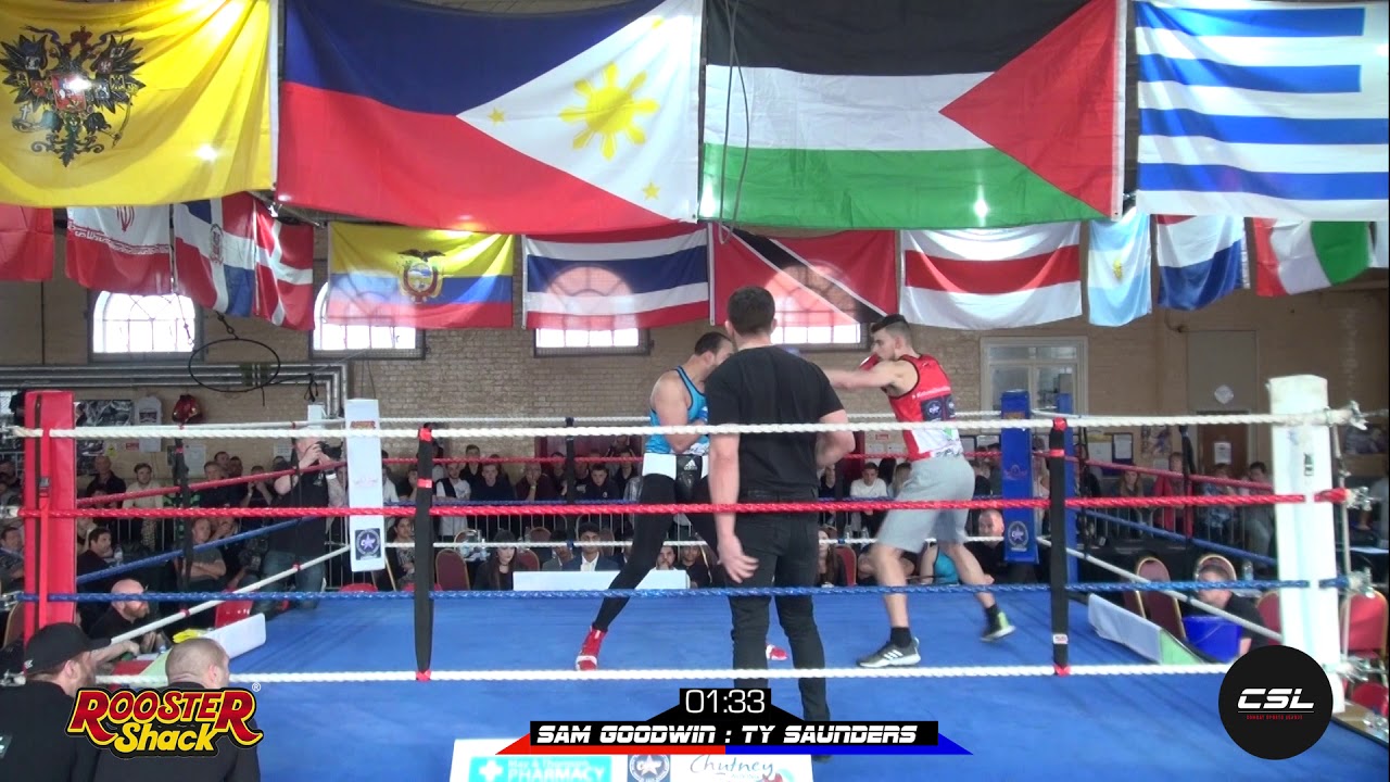 CSL 2 | Fight 1 | Sam Goodwin : Ty Saunders background