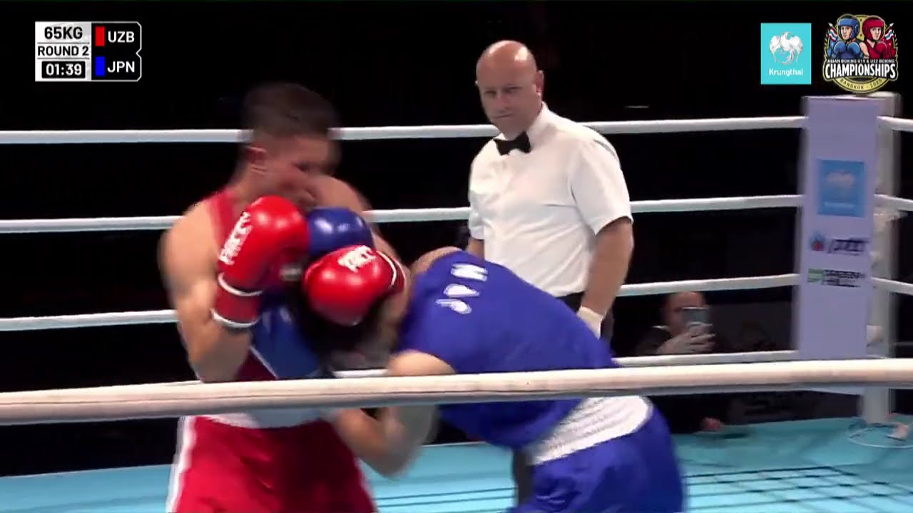 Sayat Ilyasov (UZB) vs. Yusaku Matsuhisa (JPN) Asian U22 Championships 2025 QF's (65kg)