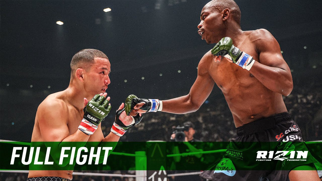 Full Fight | 新井丈 vs. エンカジムーロ・ズールー / Jo Arai vs. Nkazimulo Zulu - RIZIN.48