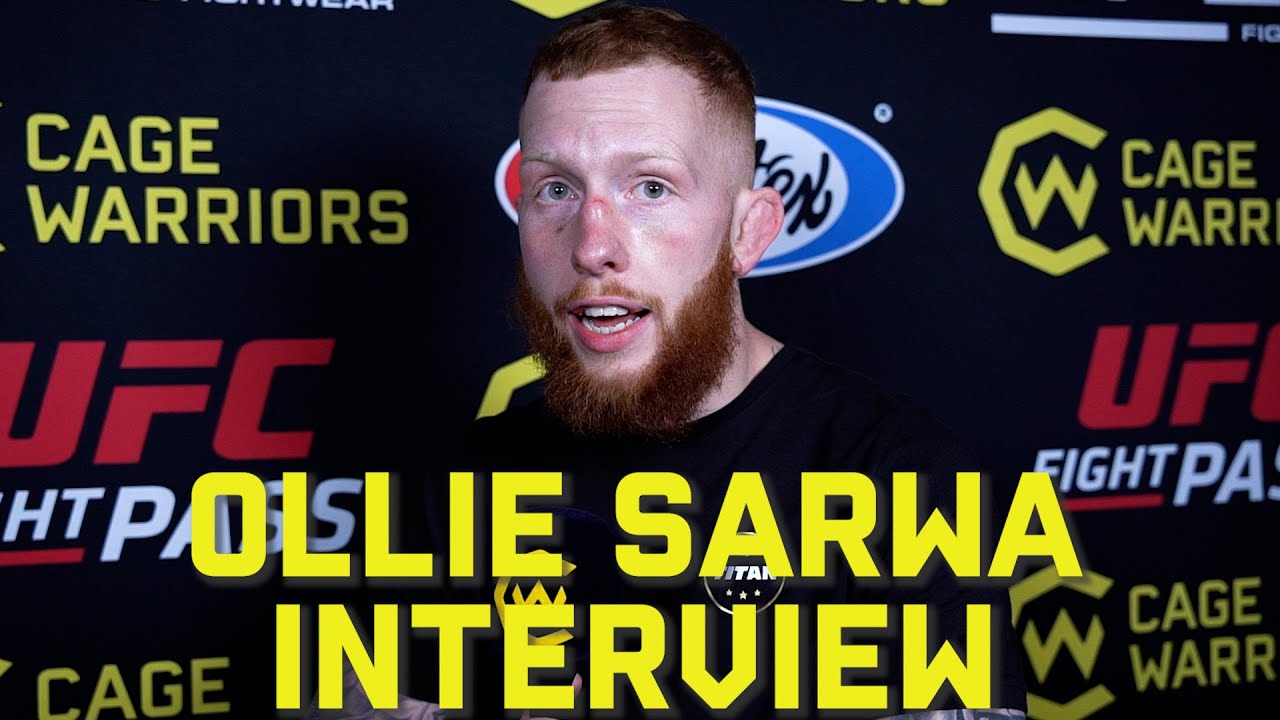 CW 177: Ollie Sarwa Post-Fight Interview background