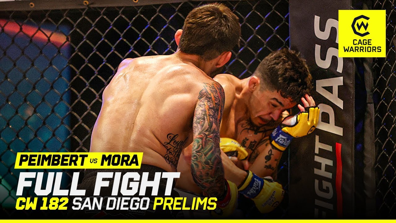 AMAZING SUBMISSION 🥋 | Miguel Peimbert vs. Steve Mora | FULL FIGHT | CW 182