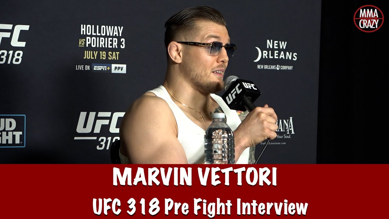 Marvin Vettori “CAN’T WAIT” to HURT Brendan Allen after their altercation | UFC 318