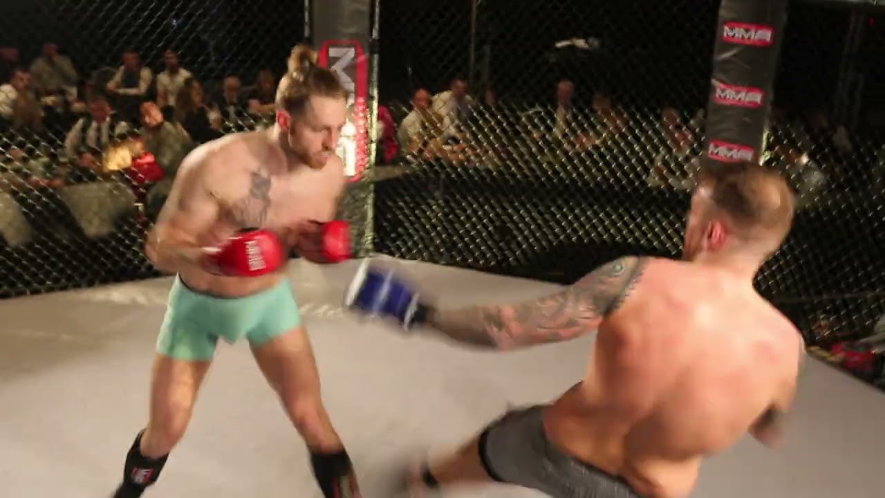 ULTRA MMA GLASGOW 190424 FIGHT 11 ETHAN BARRON VS JACK WATT background