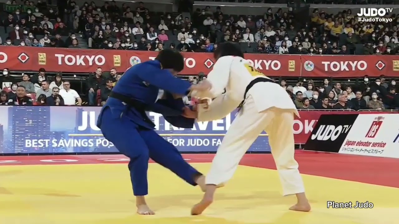 Shiho TANAKA 🇯🇵 🆚️ Jijeong KIM 🇰🇷 | 1/8 финала /-70кг | Большой Шлем Токио 2025