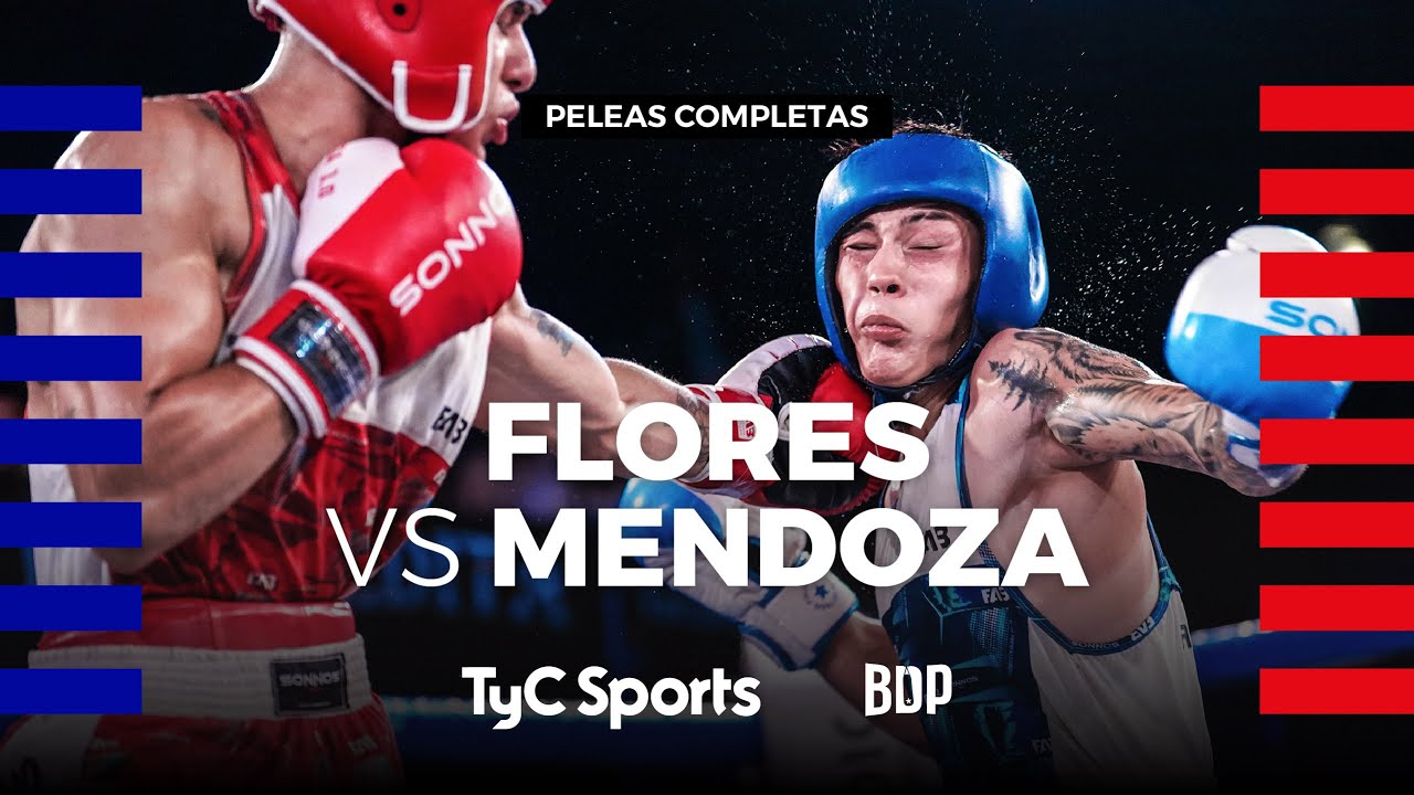 Luciano Flores vs. Marcos Mendoza - Boxeo de Primera Promocional - TyC Sports Play background