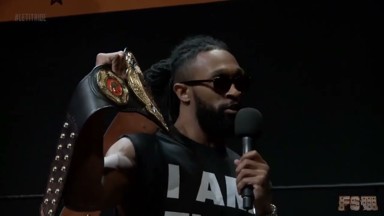 FSW Mecca Grand Champion Chris Bey issues a challenge for the FSW 15th Anniversary!
