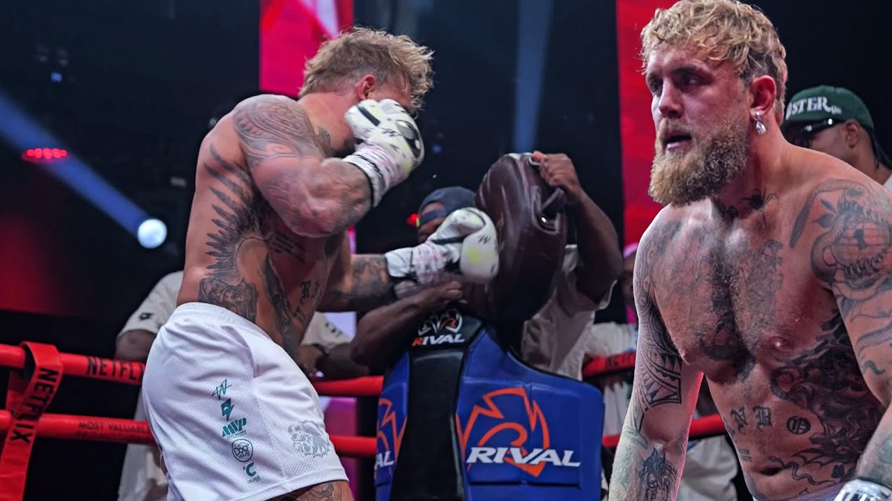 Jake Paul | Full OPEN WORKOUT | vs Anthony Joshua | Netflix Boxing