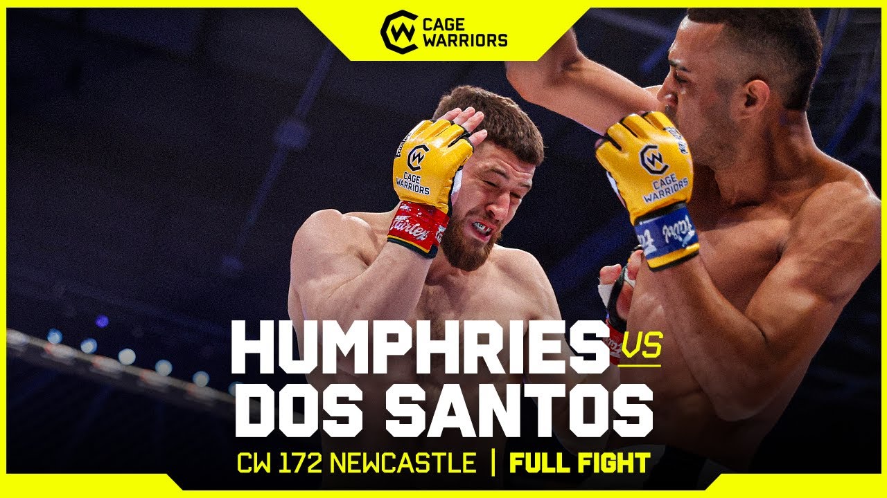 DREAM DEBUT! | Jack Humphries vs. Joao Dos Santos | FULL FIGHT | CW 172 Newcastle background