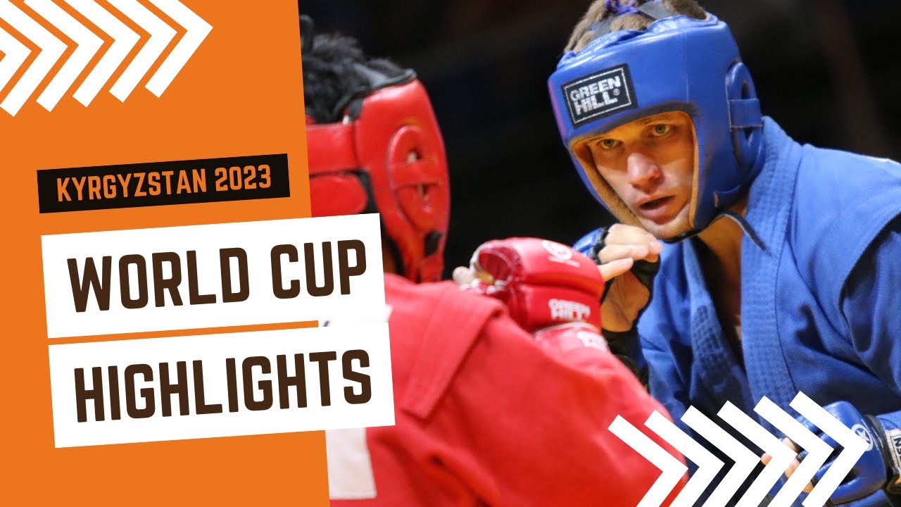 Highlights of the World SAMBO Cup 2023 in Kyrgyzstan backdrop