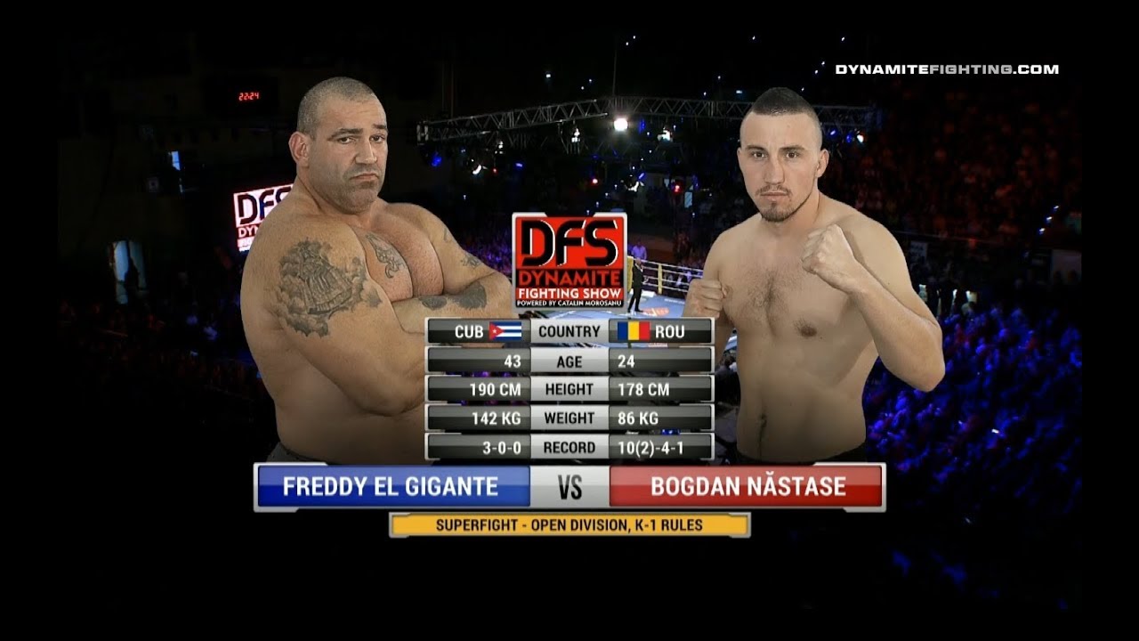 David vs Goliath fight: Freddy El Gigante destroyed by the sheperd Bogdan Nastase