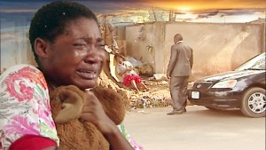 tears of a homeless girl