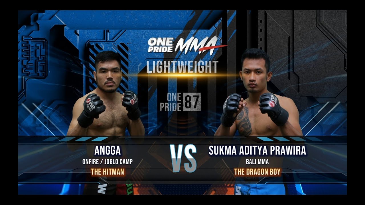ANGGA VS SUKMA PRAWIRA | FULL FIGHT ONE PRIDE MMA 87 backdrop