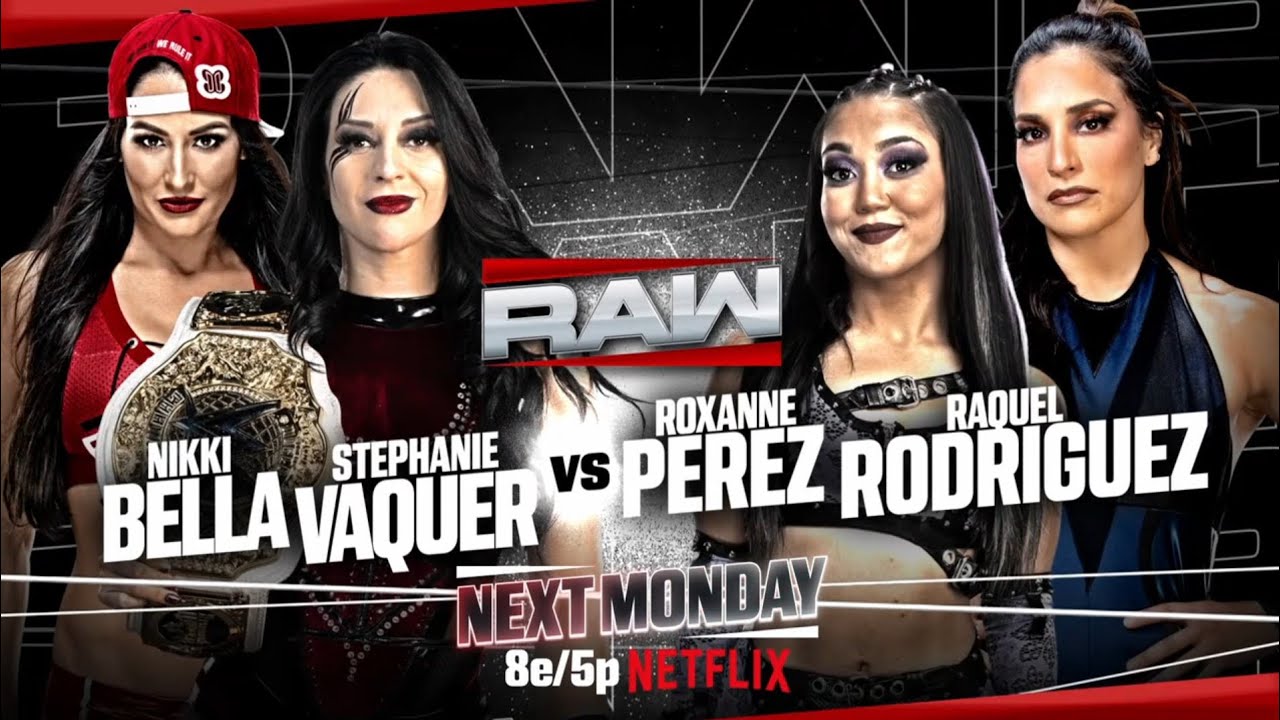Stephanie Vaquer & Nikki Bella vs Roxanne Perez & Raquel Rodriguez | Raw Nov 3, 2025 (Part 2)